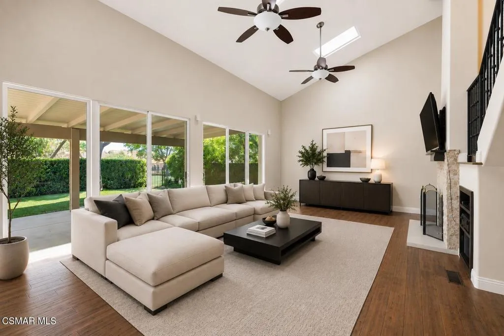 Living room furnished othe angle Living room furnished othe angle