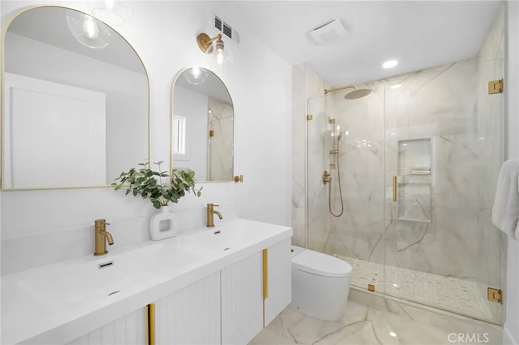 All 3 bathrooms are brand new & feature programmable “smart” toilets w/bidet functions.