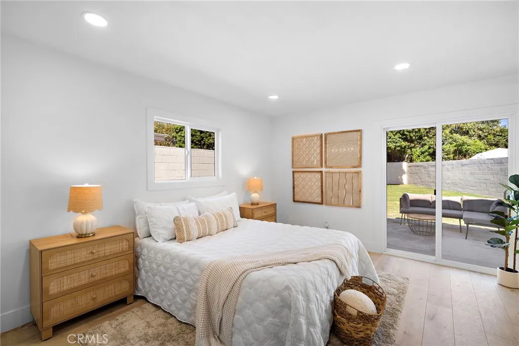 2 more downstairs bedrooms, one currently styled as an office, along with a beautiful guest bath with tub/shower combo.