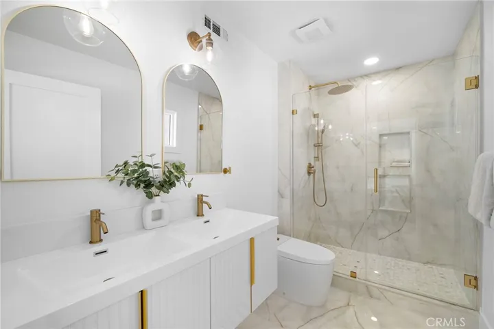 All 3 bathrooms are brand new & feature programmable “smart” toilets w/bidet functions.