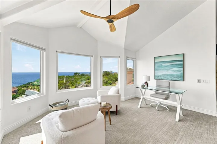 Versatile Primary Sitting Room or Office with Panoramic Views in Every Direction