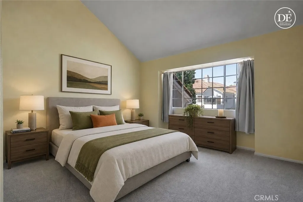 Bedroom-virtually staged
