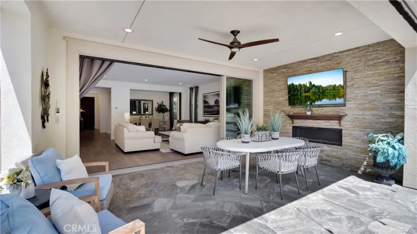 Additional view of the spacious California room and outdoor living area
