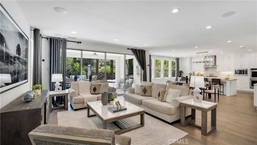 Open-concept living room
