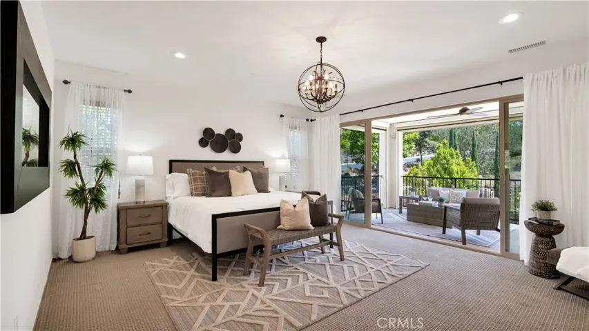 Spacious primary suite designed for comfort and relaxation