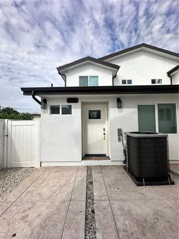 Front Entrance to unit