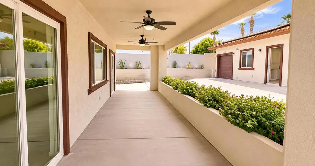 backyard mainhouse