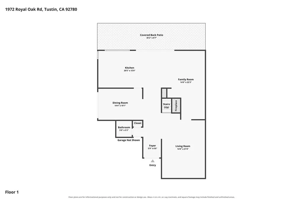 Floorplan Downstairs