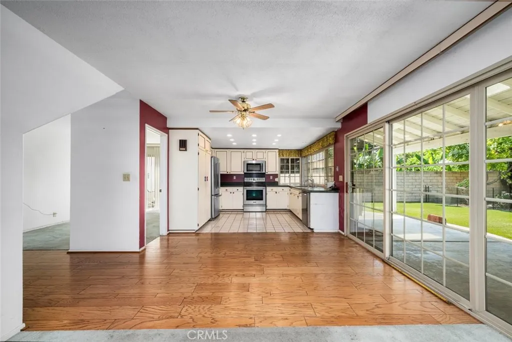 Nice wood flooring.