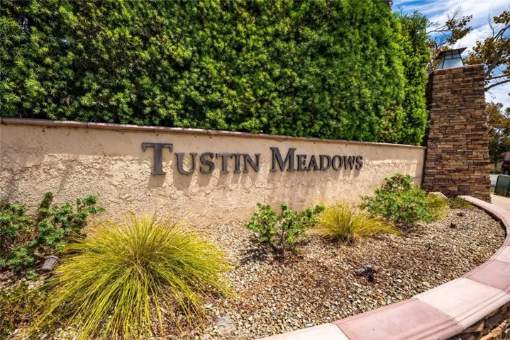 Welcome to the neighborhood of Tustin Meadows