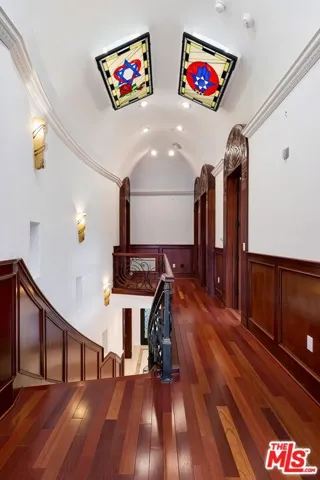 Upstairs Skylit Hallway