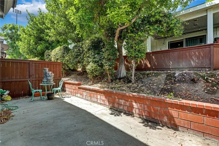 Back patio