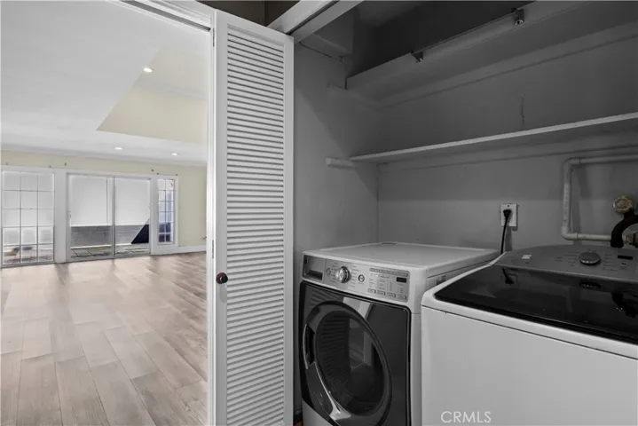Laundry closet