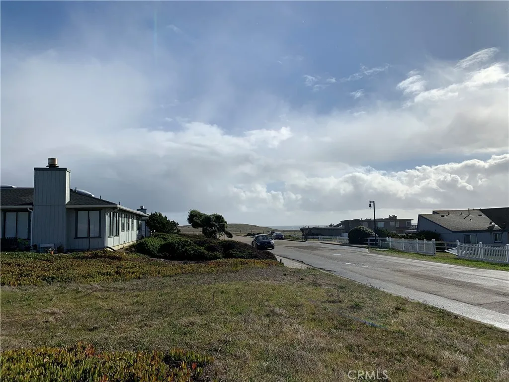 Balboa Ave.  Beach and bluff trail access at the end of the road