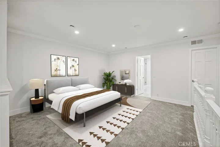 Primary Suite - Virtually staged