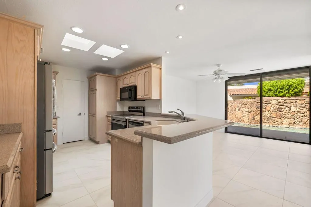 Kitchen and Living Room