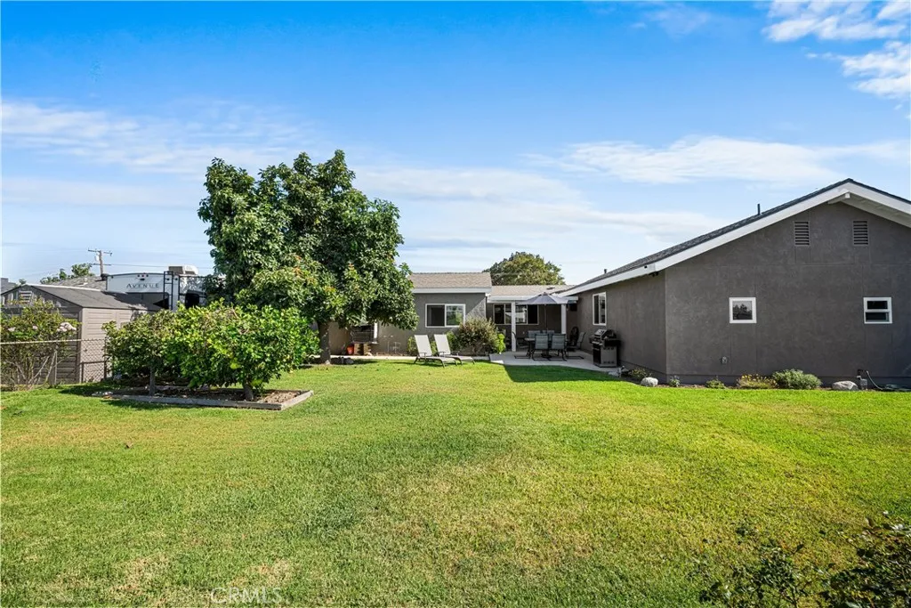 Large backyard!