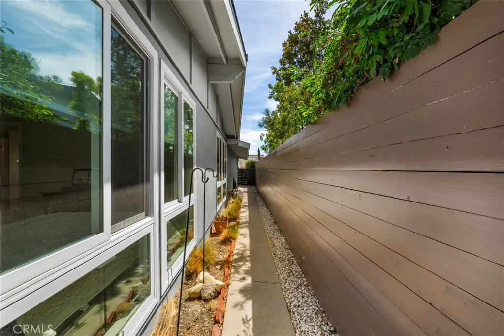 Side of house
