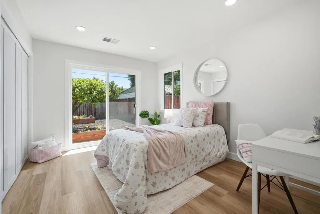 Added Square Footage Creates Generously Sized Bedrooms