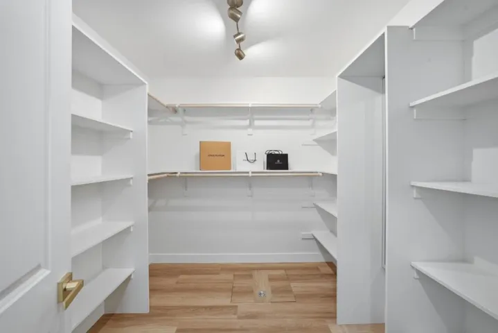 Primary Suite Featuring a Spacious Walk-In Closet