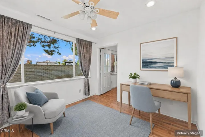 Virtually Staged Bedroom or Office
