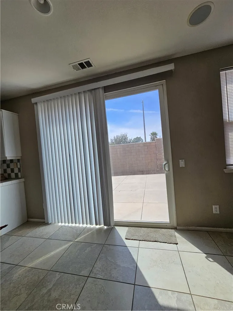 sling door to the back yard