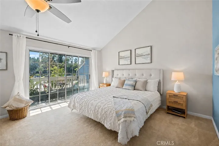 Huge primary suite with it's own private balcony.