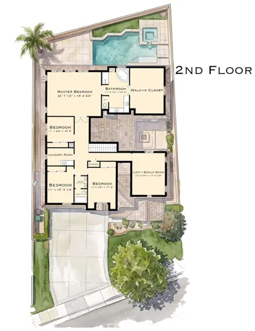 Floor Plan 2nd Floor