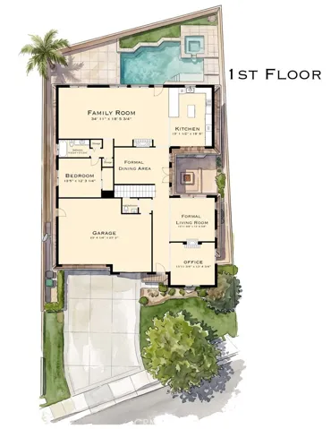 Floor Plan 1st Floor