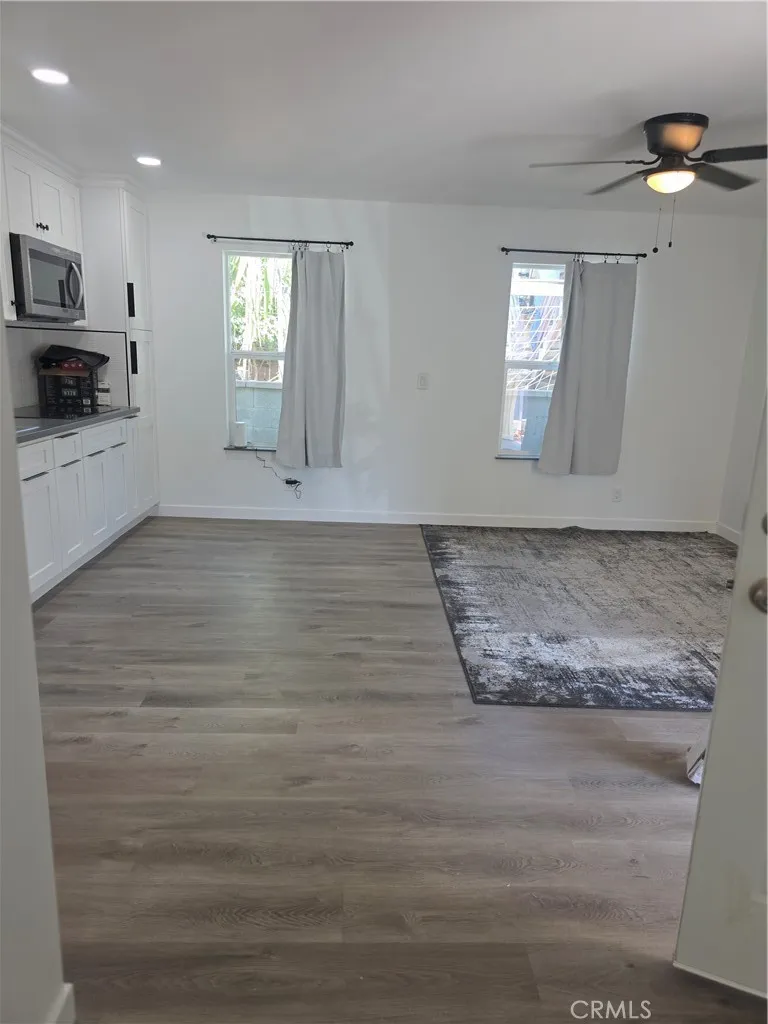 living room side view