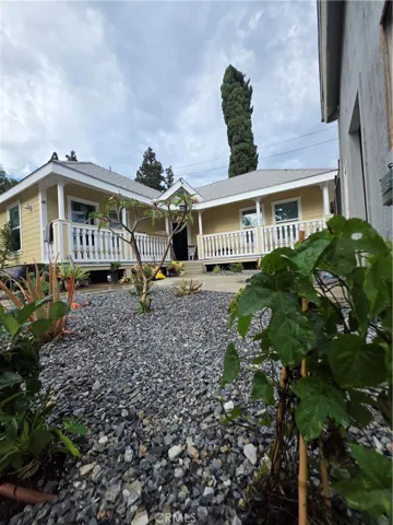 View of the House from Courtyard