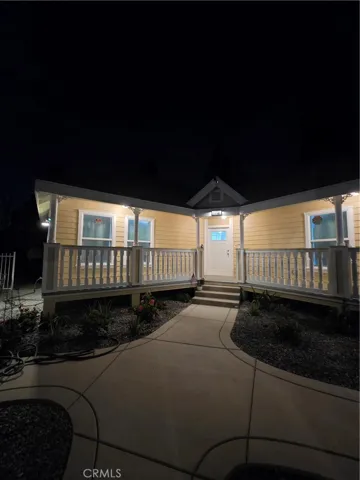 Night view of the house