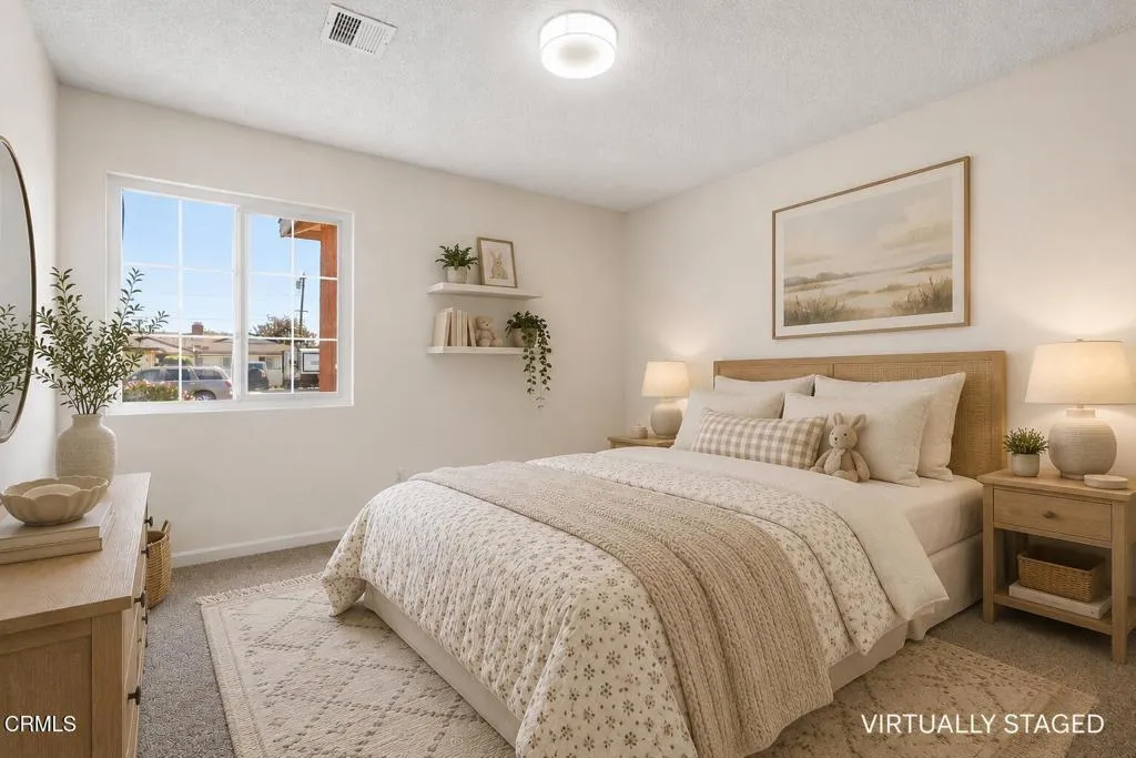 Virtually staged bedroom 2 Virtually staged bedroom 2