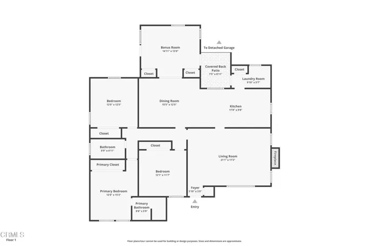 Floorplan 823 W Roderick