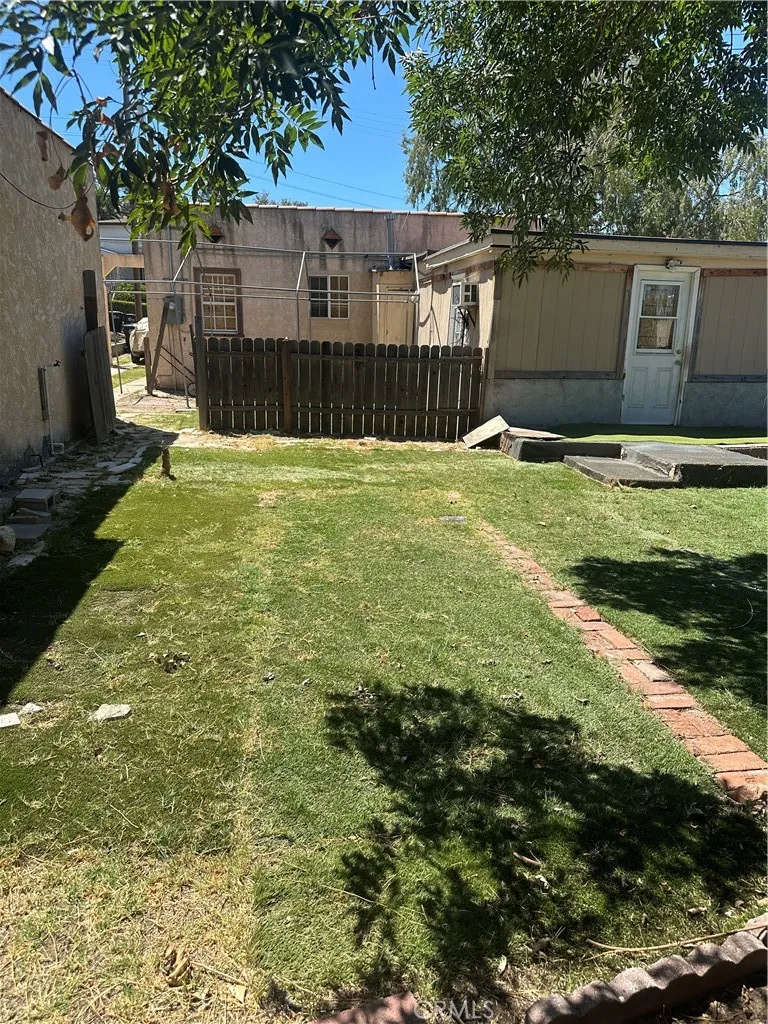 Back yard
