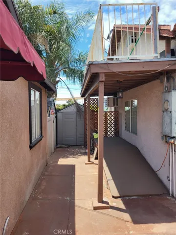 Patio Area / Washer Dryer Hook Ups.