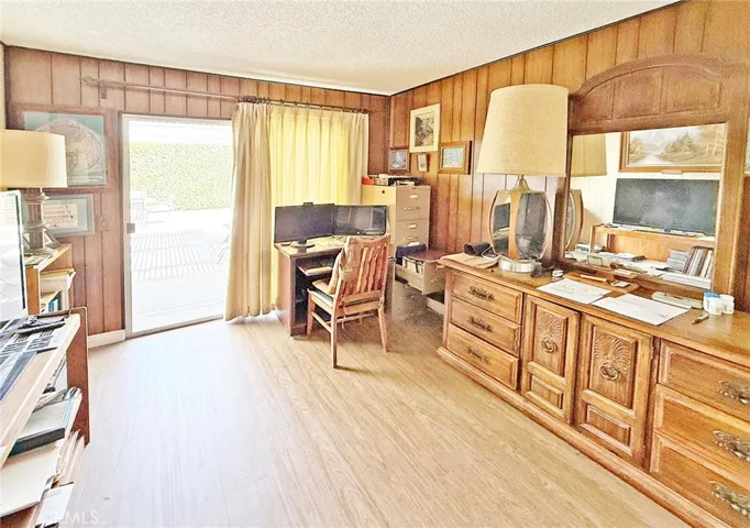 Bedroom #3 is Currently an Office and has a Slider to the Backyard