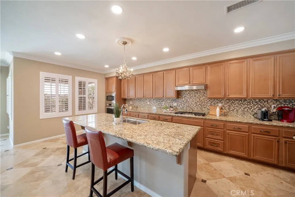 Kitchen With Large Center Island