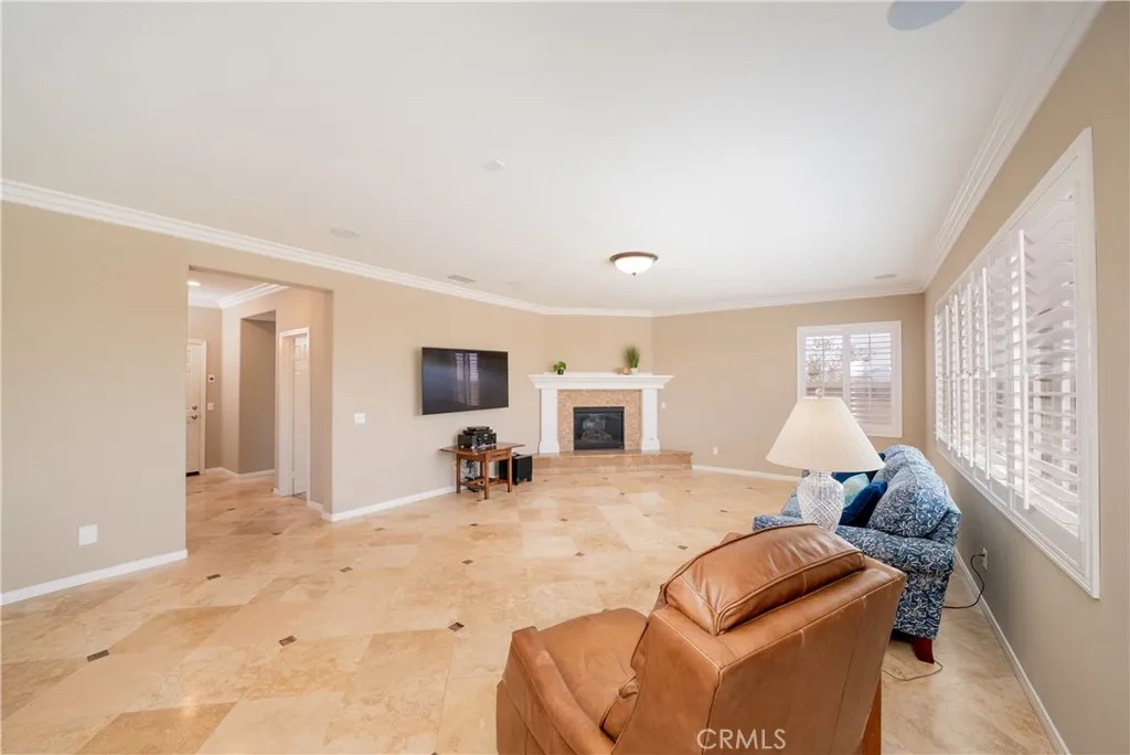 Family Room With Fireplace