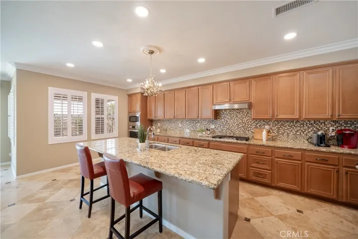 Kitchen With Large Center Island