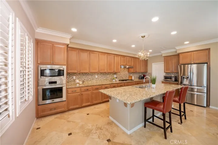Kitchen With Large Center Island