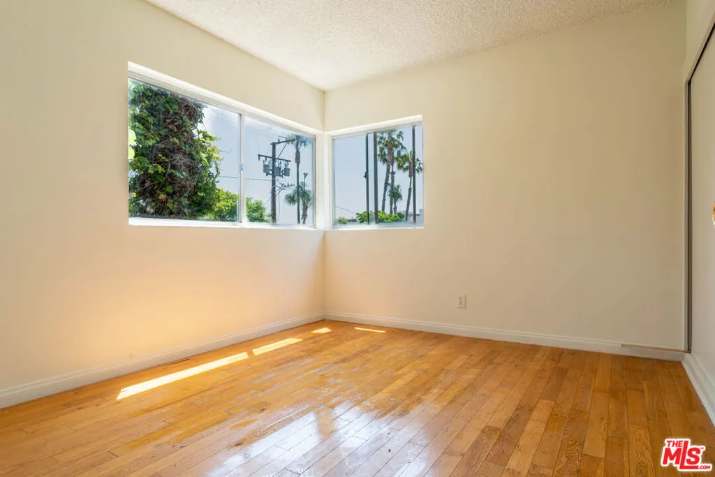 Bedroom facing East & South