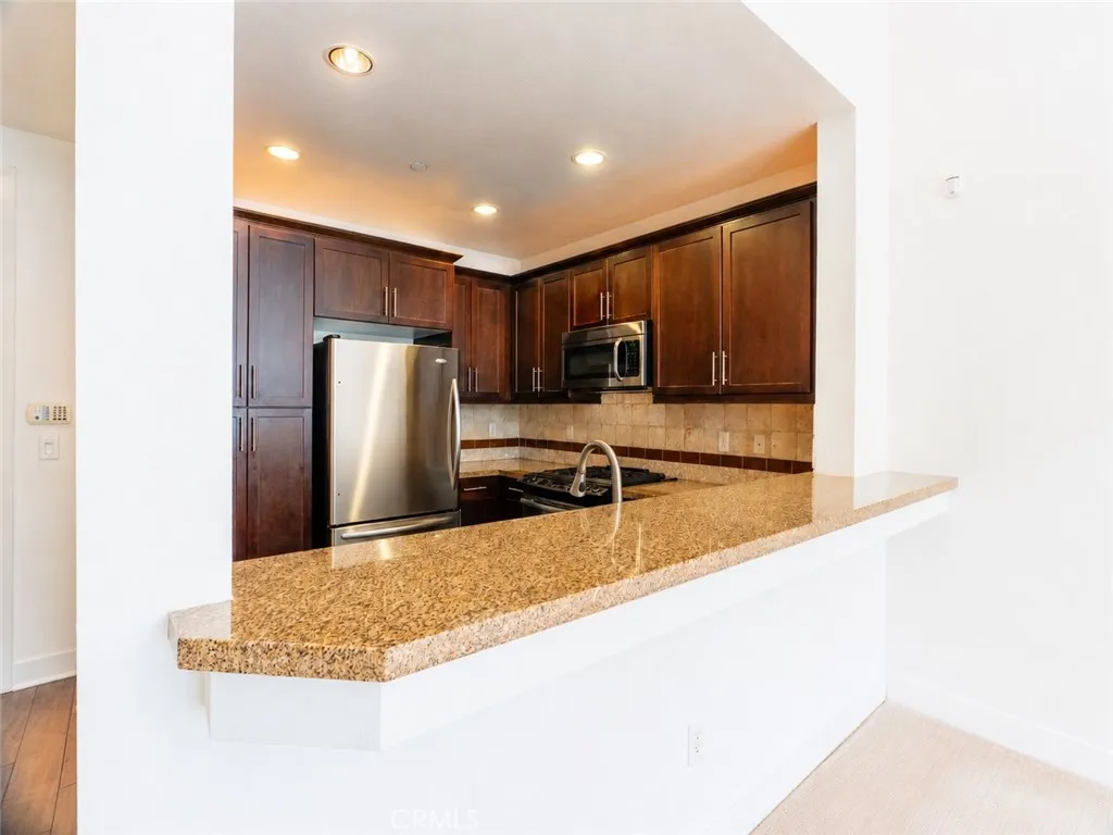 Kitchen with a breakfast bar