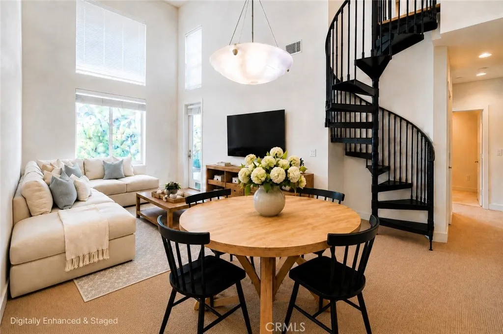 Open Floor Plan with Loft - Virtually Staged