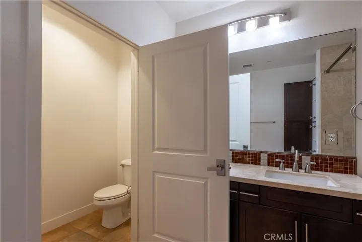 Primary Bathroom - privacy door for the toilet