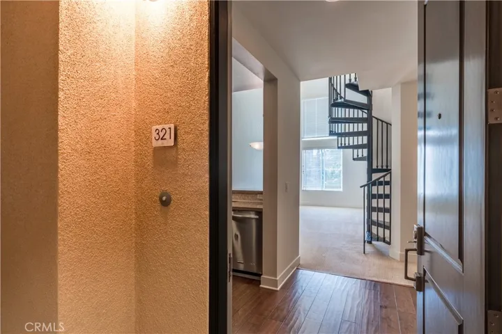 Entrance to the unit