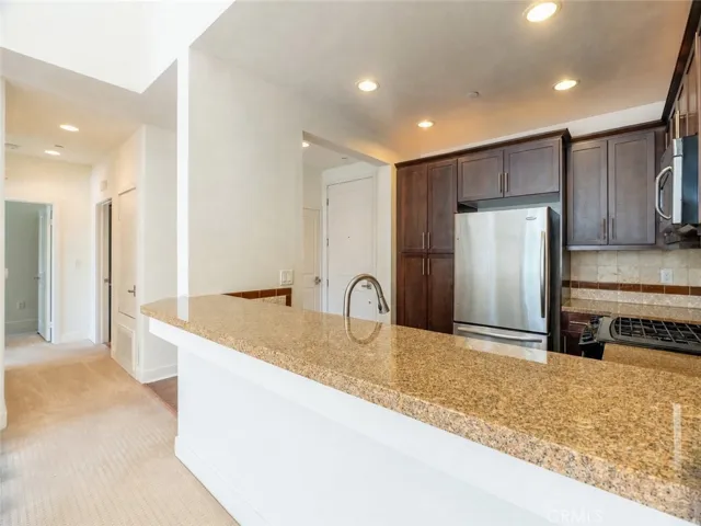 Kitchen with a breakfast bar