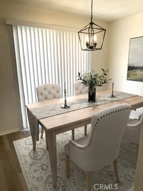 digital staging - dining room