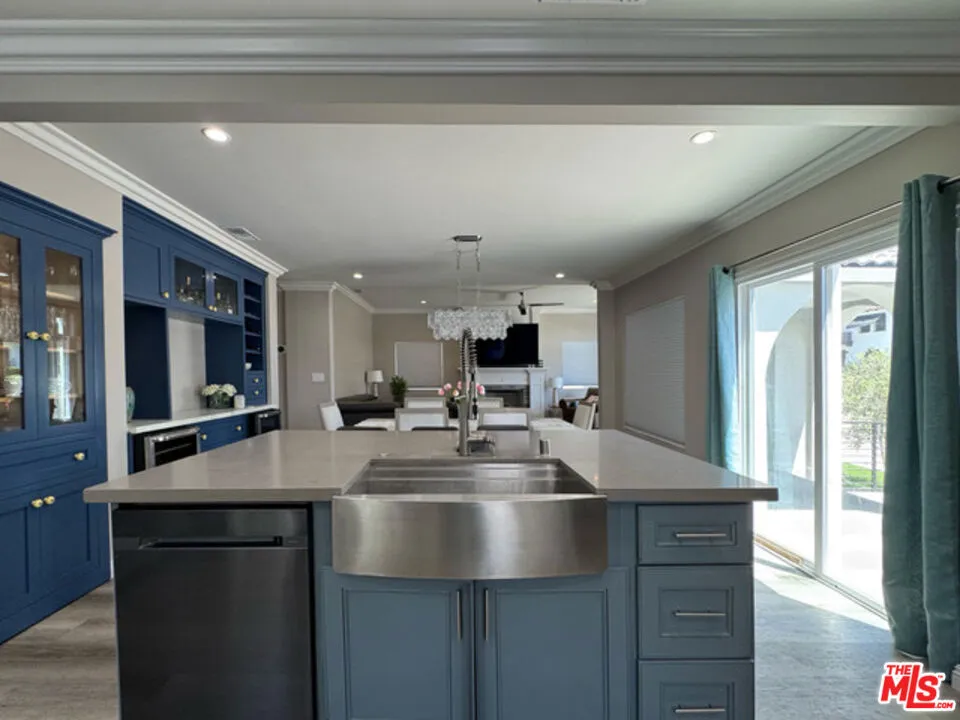 Open Concept View from kitchen