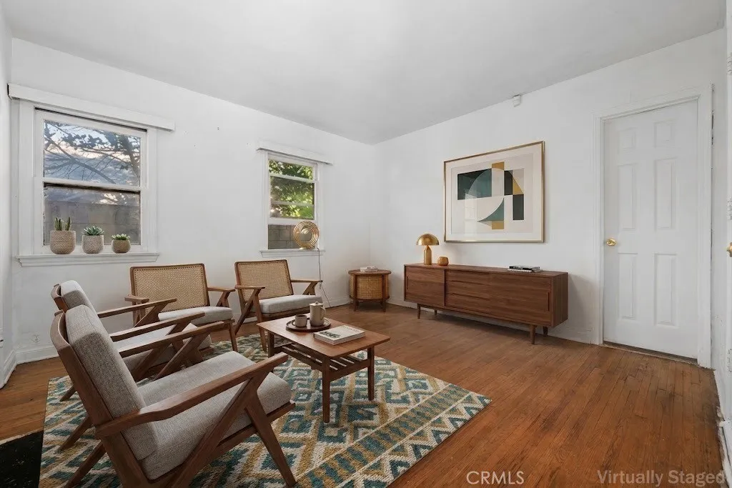 Virtually Staged Den/Bedroom 4